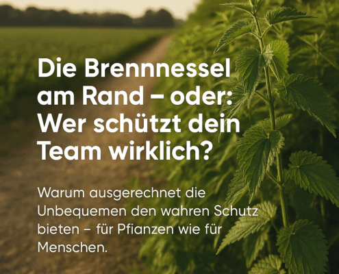 Die Brennnessel am Rand