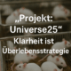 Universe 25 – Wenn Überfluss Klarheit ersetzt und der Mensch sich selbst verliert