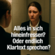 hineinfressen