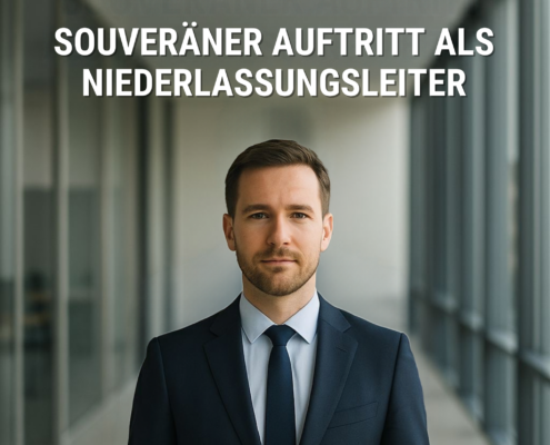 Souveräner Auftritt als Niederlassungsleiter