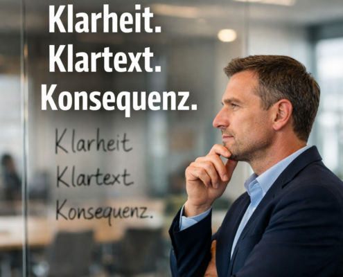 Klarheit, Klartext, Konsequenz