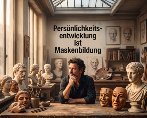 Persönlichkeitsentwicklung ist Maskenbildung