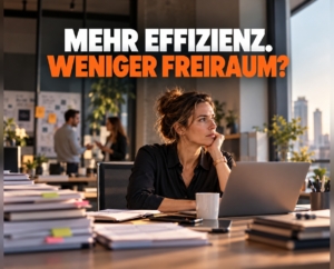 KI und Zeitersparnis – wie Multitasking und steigende Produktivität unseren Freiraum beeinflussen und warum souveräne Führung entscheidend ist. KI und Zeitersparnis – wie Multitasking und steigende Produktivität unseren Freiraum beeinflussen und warum souveräne Führung entscheidend ist.